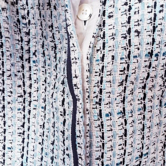 NWT Doncaster Tweed Silk Blend Blazer sz 10 - Picture 11 of 12
